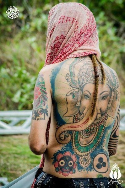awesome ganesha tattoos Татуировки: бог Ганеша